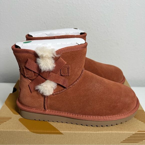 Koolaburra by UGG Victoria Mini Women's Boots  Size 5 NWT Baked Clay - Picture 3 of 10